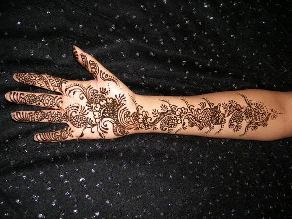 mughlai mehndi design — mughlai, traditional, jaal, mughal #010 · MyMehndiDesigns.com