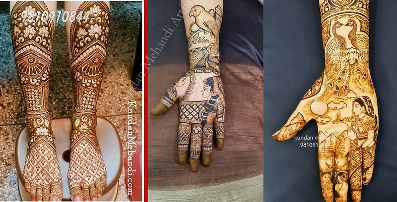 mughlai mehndi design — mughlai, traditional, jaal, mughal #012 · MyMehndiDesigns.com