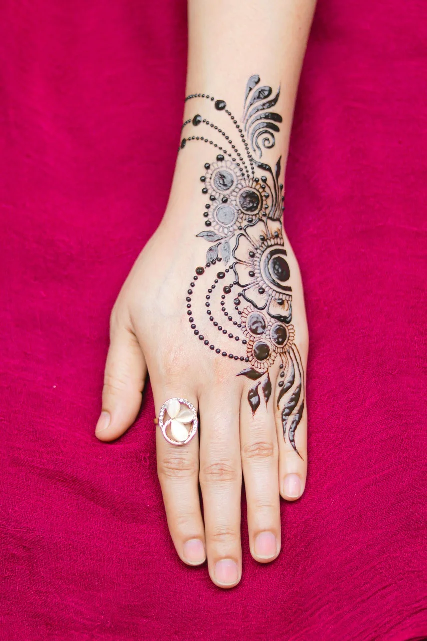 pakistani mehndi design — pakistani #015 · MyMehndiDesigns.com