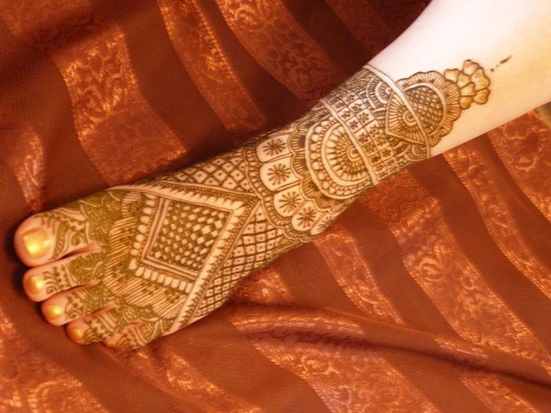 teej mehndi design — teej, festival, traditional, indian #004 · MyMehndiDesigns.com
